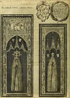 An illustration from The history of St. Pauls cathedral in London, from its foundation untill these times: extracted out of originall charters. records. leiger books, and other manuscripts. Beautified with sundry prospects of the church, figures of tombes, and monuments (1658)