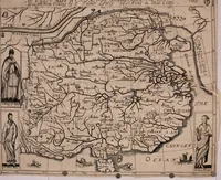 An illustration from The history of that great and renowned monarchy of China. Wherein all the particular provinces are accurately described: as also the dispositions, manners, learning, lawes, militia, government, and religion of the people. Together with the traffick and commodities of that countrey (1655)