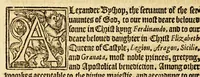 An illustration from The history of trauayle in the VVest and East Indies, and other countreys lying eyther way, towardes the fruitfull and ryche Moluccaes. : ... VVith a discourse of the Northwest passage. (1577)