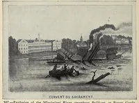 Picture 12 of 14 from A history of travel in America : showing the development of travel and transportation from the crude methods of the canoe and the dog-sled to the highly organized railway systems of the present, together with a narrative of the human experiences and changing social conditions that accompanied this economic conquest of the continent (1915), leaf 322