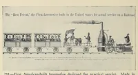 An illustration from A history of travel in America : showing the development of travel and transportation from the crude methods of the canoe and the dog-sled to the highly organized railway systems of the present, together with a narrative of the human experiences and changing social conditions that accompanied this economic conquest of the continent (1915)