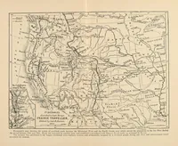 An illustration from A history of travel in America : showing the development of travel and transportation from the crude methods of the canoe and the dog-sled to the highly organized railway systems of the present, together with a narrative of the human experiences and changing social conditions that accompanied this economic conquest of the continent (1915)