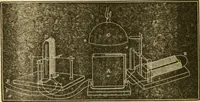 An illustration from History, theory, and practice of the electric telegraph (1866)