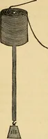 An illustration from History, theory, and practice of the electric telegraph (1866)
