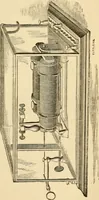 An illustration from History, theory, and practice of the electric telegraph (1866)