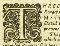 An illustration from Histrio-mastix : the players scourge, or, Actors tragaedie : divided into two parts : wherein it is largely evidenced, by divers arguments by the concurring authorities and resolutions of sundry texts of Scripture, of the whole primitive church, both under the law and Gospell, of the 55 synodes and councels, of the 71 fathers and Christian writers before the yeare of our Lord 1200, of above 150 foraigne and domestique protestant and popish authors since, of 40 heathen philosophers, historians, poets : of many heathen, many Christian nations, republiques, emperors, princes, magistrates, of sundry apostolicall, canonicall, imperiall constitutions, and of our owne English statutes, magistrates, universities, writers, preachers : that popular stage-playes (the very pompes of the divell which we renounce in baptisme, if we beleeve the fathers) are sinfull, heathenish, lewde, ungodly spectacles, and most pernicious corruptions : condemned in all ages as intolerable mischiefes to churches, to republickes, to the manners, mindes, and soules of men : and that the profession of play-poets, of stage players, together with the penning, acting, and frequenting of stage-playes, are unlawfull, infamous and misbeseeming Christians : all pretences to the contrary are here likewise fully answered, and the unlawfulnes of acting, of beholding academical enterludes briefly discussed, besides sundry other particulars concerning dancing, dicing, health-drinking, &c. of which the table will informe you (1633)