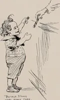 Picture 78 of 120 from Hits at politics : a series of cartoons / by W.A. Rogers. (1899), leaf 107