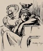 Picture 104 of 120 from Hits at politics : a series of cartoons / by W.A. Rogers. (1899), leaf 139
