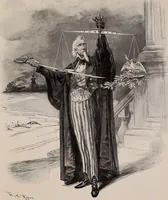 Picture 110 of 120 from Hits at politics : a series of cartoons / by W.A. Rogers. (1899), leaf 144