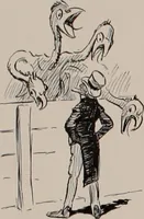 An illustration from Hits at politics : a series of cartoons / by W.A. Rogers. (1899)