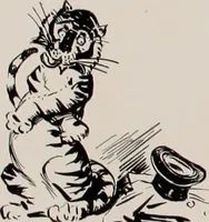 An illustration from Hits at politics : a series of cartoons / by W.A. Rogers. (1899)
