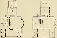 An illustration from Hobbs's architecture: containing designs and ground plans for villas, cottages and other edifices, both suburban and rural, adapted to the United States. With rules for criticism, and introduction (1876)