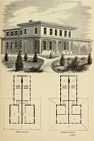 An illustration from Hobbs's architecture: containing designs and ground plans for villas, cottages and other edifices, both suburban and rural, adapted to the United States. With rules for criticism, and introduction (1876)