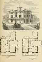 An illustration from Hobbs's architecture: containing designs and ground plans for villas, cottages and other edifices, both suburban and rural, adapted to the United States. With rules for criticism, and introduction (1876)