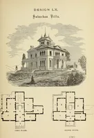Picture 72 of 142 from Hobbs's architecture: containing designs and ground plans for villas, cottages and other edifices, both suburban and rural, adapted to the United States. With rules for criticism, and introduction (1876), leaf 146