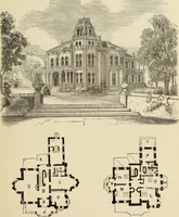 Picture 82 of 142 from Hobbs's architecture: containing designs and ground plans for villas, cottages and other edifices, both suburban and rural, adapted to the United States. With rules for criticism, and introduction (1876), leaf 164