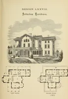 Picture 90 of 142 from Hobbs's architecture: containing designs and ground plans for villas, cottages and other edifices, both suburban and rural, adapted to the United States. With rules for criticism, and introduction (1876), leaf 182