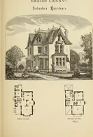 Picture 101 of 142 from Hobbs's architecture: containing designs and ground plans for villas, cottages and other edifices, both suburban and rural, adapted to the United States. With rules for criticism, and introduction (1876), leaf 198