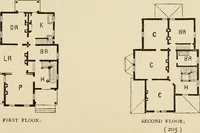An illustration from Hobbs's architecture: containing designs and ground plans for villas, cottages and other edifices, both suburban and rural, adapted to the United States. With rules for criticism, and introduction (1876)