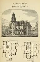Picture 110 of 142 from Hobbs's architecture: containing designs and ground plans for villas, cottages and other edifices, both suburban and rural, adapted to the United States. With rules for criticism, and introduction (1876), leaf 212