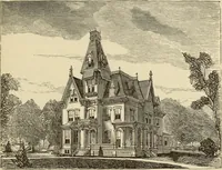 Picture 111 of 142 from Hobbs's architecture: containing designs and ground plans for villas, cottages and other edifices, both suburban and rural, adapted to the United States. With rules for criticism, and introduction (1876), leaf 214