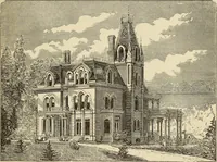 Picture 123 of 142 from Hobbs's architecture: containing designs and ground plans for villas, cottages and other edifices, both suburban and rural, adapted to the United States. With rules for criticism, and introduction (1876), leaf 234