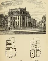 Picture 126 of 142 from Hobbs's architecture: containing designs and ground plans for villas, cottages and other edifices, both suburban and rural, adapted to the United States. With rules for criticism, and introduction (1876), leaf 238