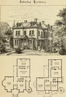 Picture 8 of 142 from Hobbs's architecture: containing designs and ground plans for villas, cottages and other edifices, both suburban and rural, adapted to the United States. With rules for criticism, and introduction (1876), leaf 38