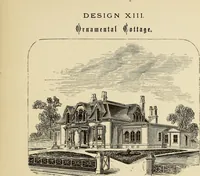 Picture 17 of 142 from Hobbs's architecture: containing designs and ground plans for villas, cottages and other edifices, both suburban and rural, adapted to the United States. With rules for criticism, and introduction (1876), leaf 52