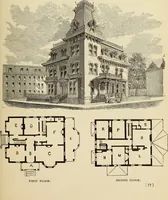 An illustration from Hobbs's architecture: containing designs and ground plans for villas, cottages and other edifices, both suburban and rural, adapted to the United States. With rules for criticism, and introduction (1876)