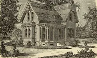 Picture 40 of 142 from Hobbs's architecture: containing designs and ground plans for villas, cottages and other edifices, both suburban and rural, adapted to the United States. With rules for criticism, and introduction (1876), leaf 94