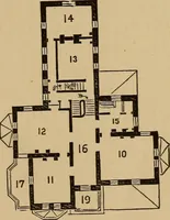 An illustration from Hobbs's architecture: containing designs and ground plans for villas, cottages and other edifices, both suburban and rural, adapted to the United States. With rules for criticism, and introduction (1876)