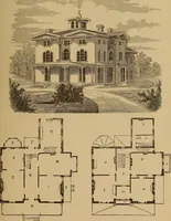 An illustration from Hobbs's architecture: containing designs and ground plans for villas, cottages and other edifices, both suburban and rural, adapted to the United States. With rules for criticism, and introduction (1876)