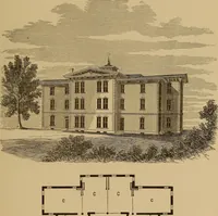 An illustration from Hobbs's architecture: containing designs and ground plans for villas, cottages and other edifices, both suburban and rural, adapted to the United States. With rules for criticism, and introduction (1876)