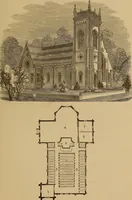 An illustration from Hobbs's architecture: containing designs and ground plans for villas, cottages and other edifices, both suburban and rural, adapted to the United States. With rules for criticism, and introduction (1876)