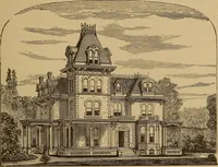Picture 129 of 188 from Hobbs's architecture: containing designs and ground plans for villas, cottages and other edifices, both suburban and rural, adapted to the United States. With rules for criticism, and introduction (1876), leaf 212