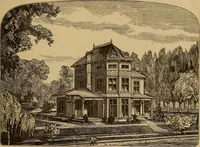 An illustration from Hobbs's architecture: containing designs and ground plans for villas, cottages and other edifices, both suburban and rural, adapted to the United States. With rules for criticism, and introduction (1876)