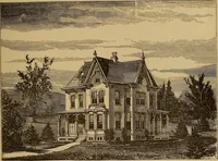 An illustration from Hobbs's architecture: containing designs and ground plans for villas, cottages and other edifices, both suburban and rural, adapted to the United States. With rules for criticism, and introduction (1876)