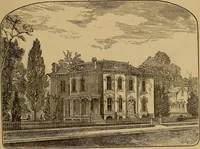 An illustration from Hobbs's architecture: containing designs and ground plans for villas, cottages and other edifices, both suburban and rural, adapted to the United States. With rules for criticism, and introduction (1876)