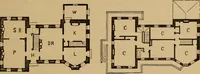 An illustration from Hobbs's architecture: containing designs and ground plans for villas, cottages and other edifices, both suburban and rural, adapted to the United States. With rules for criticism, and introduction (1876)