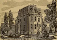 Picture 8 of 188 from Hobbs's architecture: containing designs and ground plans for villas, cottages and other edifices, both suburban and rural, adapted to the United States. With rules for criticism, and introduction (1876), leaf 40