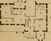 An illustration from Hobbs's architecture: containing designs and ground plans for villas, cottages and other edifices, both suburban and rural, adapted to the United States. With rules for criticism, and introduction (1876)