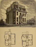 An illustration from Hobbs's architecture: containing designs and ground plans for villas, cottages and other edifices, both suburban and rural, adapted to the United States. With rules for criticism, and introduction (1876)