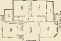 An illustration from Hodgson's low cost American homes; perspective views and floor plans of one hundred low and medium priced houses (1905)
