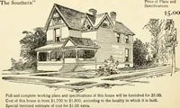 Picture 101 of 283 from Hodgson's low cost American homes; perspective views and floor plans of one hundred low and medium priced houses (1905), leaf 109