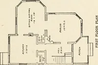 An illustration from Hodgson's low cost American homes; perspective views and floor plans of one hundred low and medium priced houses (1905)