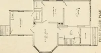 An illustration from Hodgson's low cost American homes; perspective views and floor plans of one hundred low and medium priced houses (1905)