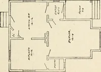 An illustration from Hodgson's low cost American homes; perspective views and floor plans of one hundred low and medium priced houses (1905)