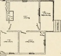 An illustration from Hodgson's low cost American homes; perspective views and floor plans of one hundred low and medium priced houses (1905)
