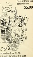 An illustration from Hodgson's low cost American homes; perspective views and floor plans of one hundred low and medium priced houses (1905)